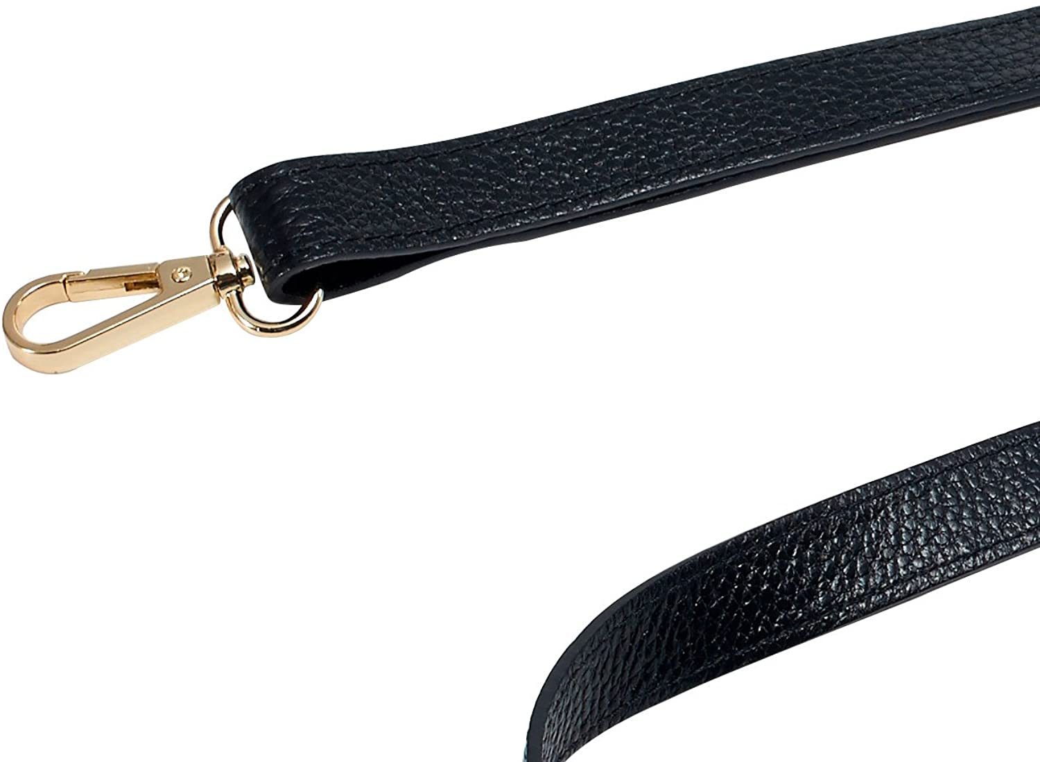 VanEnjoy Full Grain Leather Adjustable Replacement Strap for Crossbody Bag Purse, 26-51"Long 0.71"Wide