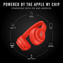 
                        
                          Load image into Gallery viewer, Beats Solo3 Wireless On-Ear Headphones - Apple W1 Headphone Chip, Class 1 Bluetooth, 40 Hours of Listening Time, Built-in Microphone - Satin Gold
                        
                      
