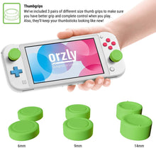 
                        
                          गैलरी व्यूवर में इमेज लोड करें, Orzly Grip Case for Nintendo Switch Lite – Case with Comfort Padded Hand Grips, Kickstand, Pack of Thumb Grips - Turquoise Blue - JOY2ESpree
                        
                      