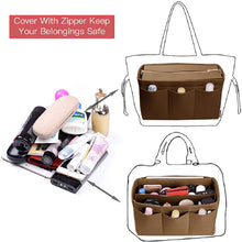 
                        
                          画像をギャラリービューアに読み込む, Purse Organizer Insert, Bag Organizer with NEW Detachable Zipper cover, fits Speedy Neverful, St Lious, Tote, 5 Size
                        
                      