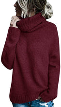 
                        
                          Muat gambar ke penampil Galeri, FISACE Womens Solid Round Neck Oversized Turtleneck Full Sleeve Knitted Sweater Pullover
                        
                      