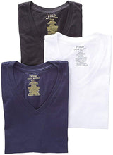 
                        
                          Cargar imagen en el visor de la galería, Polo Ralph Lauren Men's Classic Fit w/Wicking 3-Pack V-Necks
                        
                      