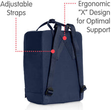 
                        
                          Load image into Gallery viewer, Fjallraven, Kanken Classic Backpack for Everyday, Ox Red
                        
                      