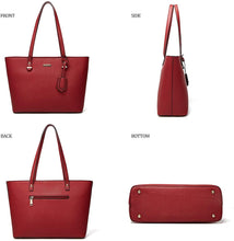 
                        
                          Load image into Gallery viewer, Women Fashion Handbags Wallet Tote Bag Shoulder Bag Top Handle Satchel Purse Set 4pcs
                        
                      