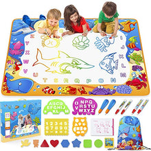 
                        
                          Load image into Gallery viewer, Water Doodle Mat - Kids Painting Writing Doodle Toy Mat
                        
                      