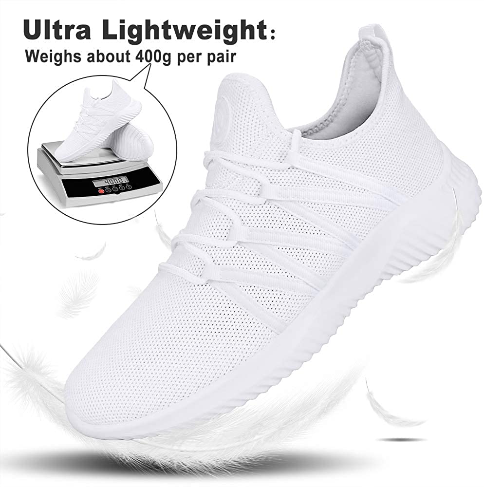 Feethit Mens Slip On Running Shoes Breathable Lightweight Comfortable Fashion Non Slip Sneakers for Men