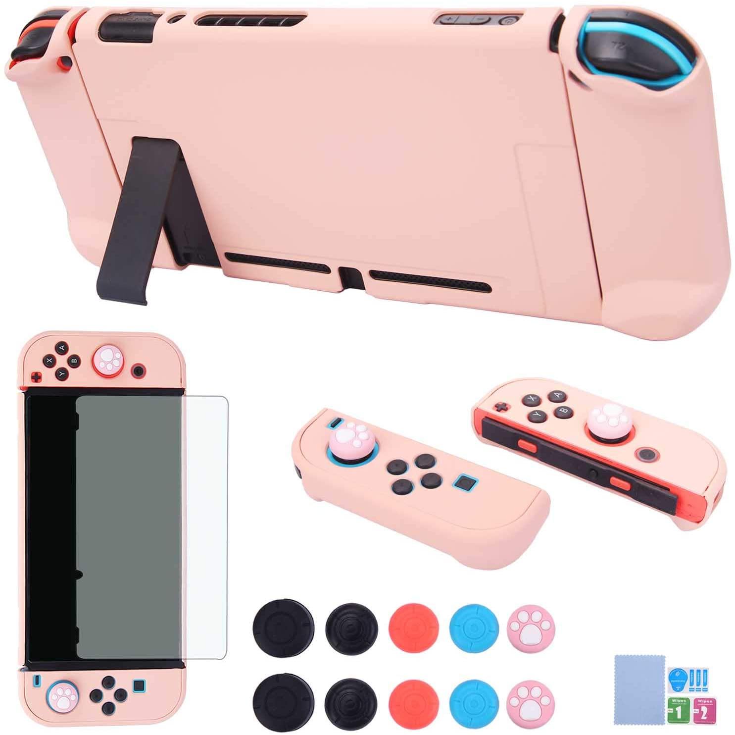 Dockable Case for Nintendo Switch - COMCOOL 3 in 1 Protective Cover Case for Nintendo Switch and Joy-Con Controller - JOY2ESpree