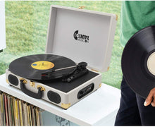 
                        
                          將圖片載入圖庫檢視器 Retro Record Player for 33/45/78 RPM Vinyl Records,Bluetooth Belt-Drive Turntable - JOY2ESpree
                        
                      
