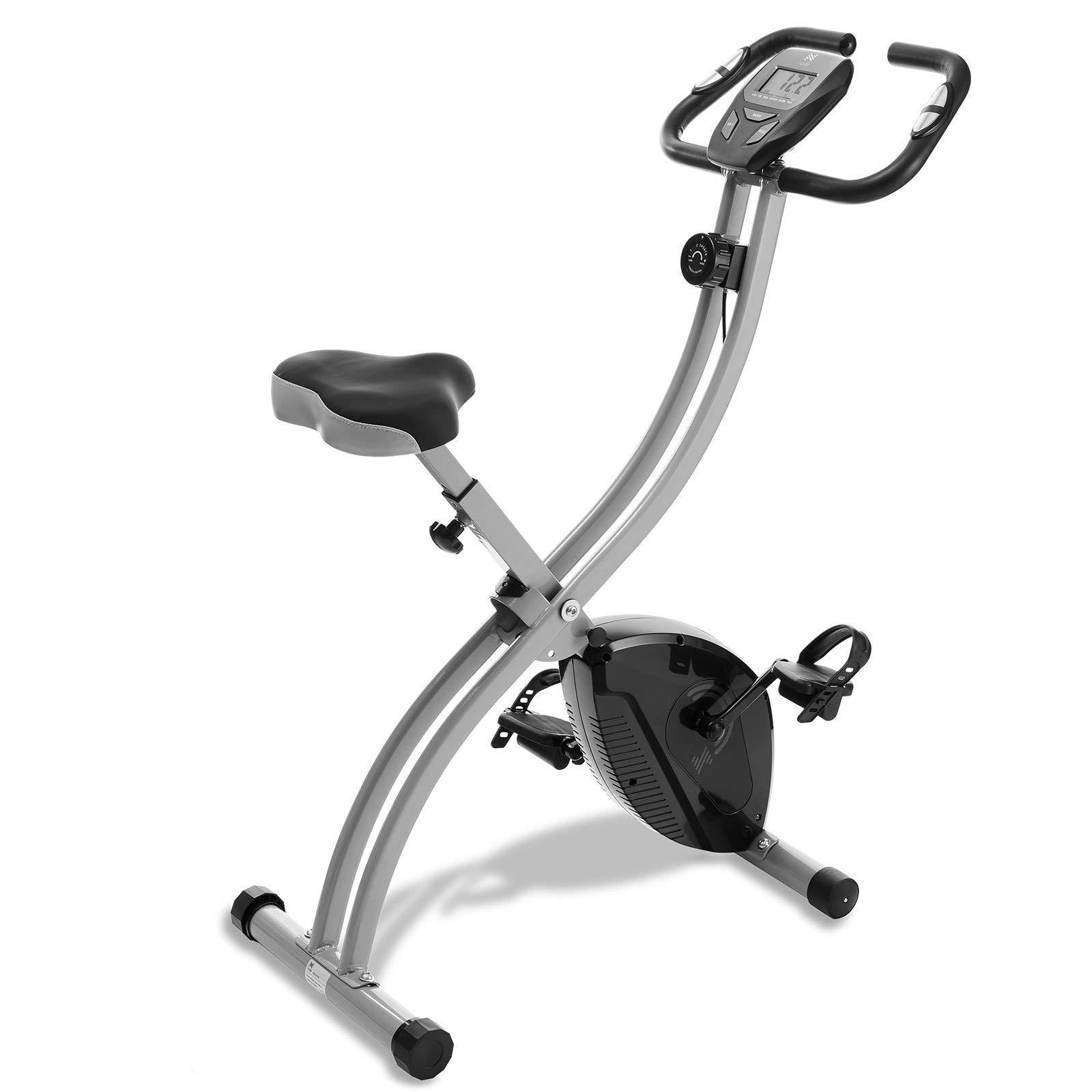 Node Fitness Stationary Folding Indoor Cycling Exercise Bike - JOY2ESpree