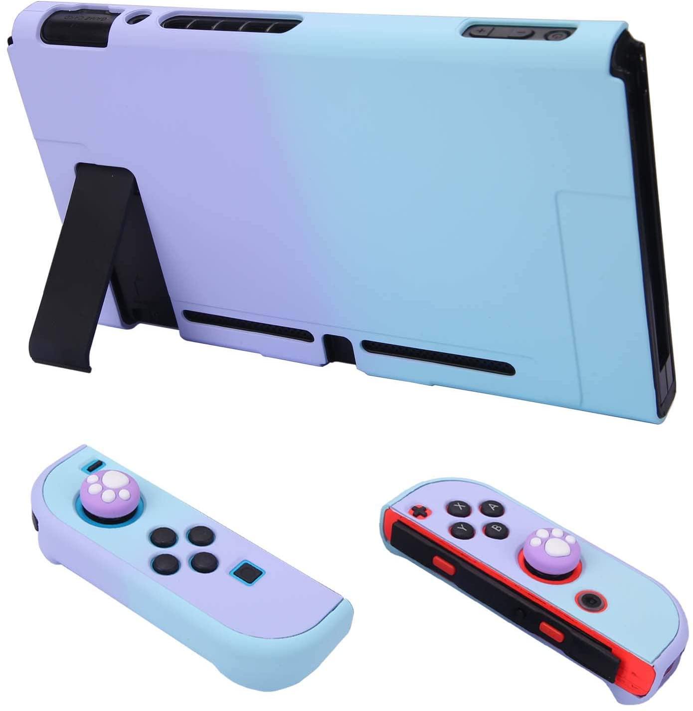 Dockable Case for Nintendo Switch - COMCOOL 3 in 1 Protective Cover Case for Nintendo Switch and Joy-Con Controller - JOY2ESpree
