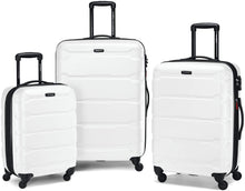 
                        
                          Load image into Gallery viewer, Samsonite Omni PC Hardside Expandable Luggage with Spinner Wheels, Black, Carry-On 20-Inch
                        
                      