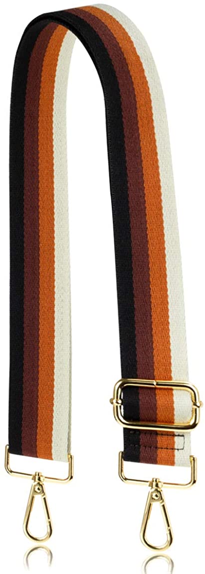 Allzedream Purse Strap Replacement Crossbody Handbag Stripe Wide Adjustable