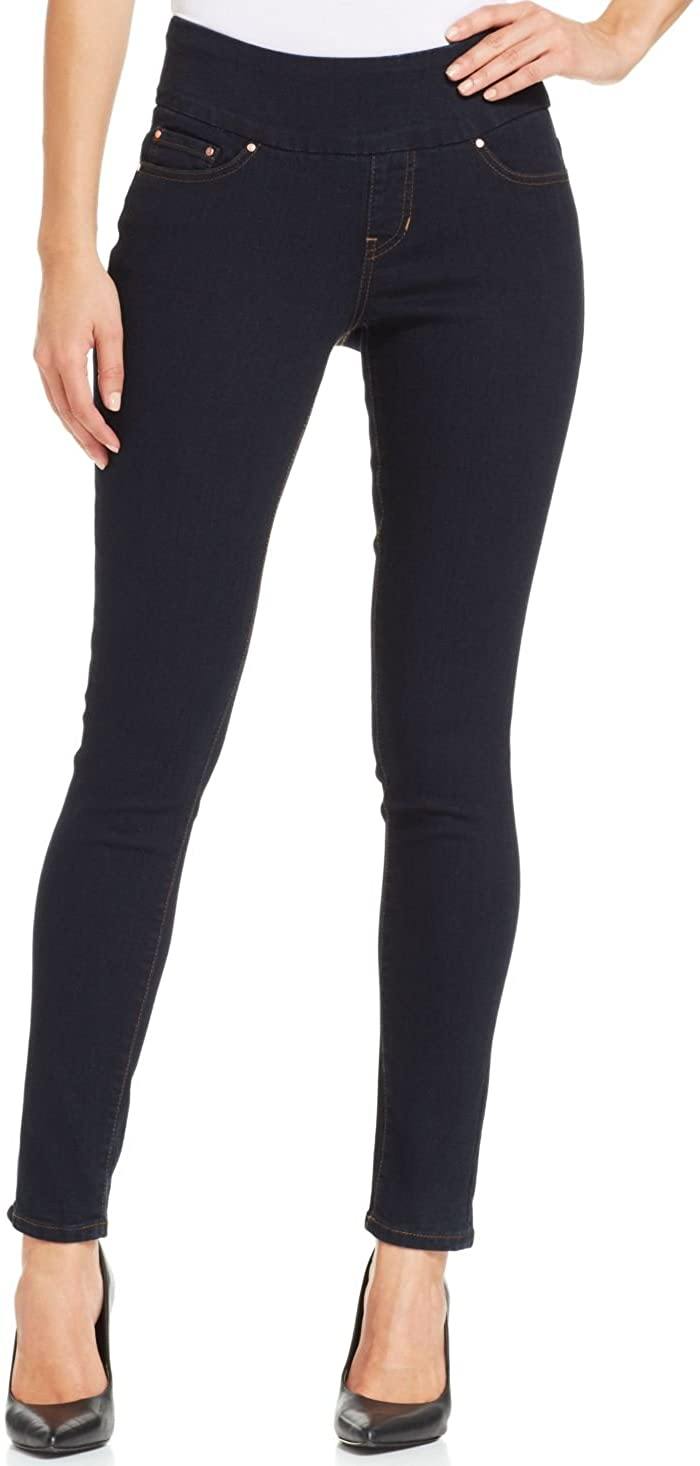 Jag Jeans Women's Petite Nora Pull On Skinny Fit Jean