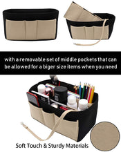
                        
                          Muat gambar ke penampil Galeri, Felt Fabric Purse Tote Diaper Bag Organizer Insert Bag in Bag with Zipper Inner Pocket For Neverfull Speedy
                        
                      