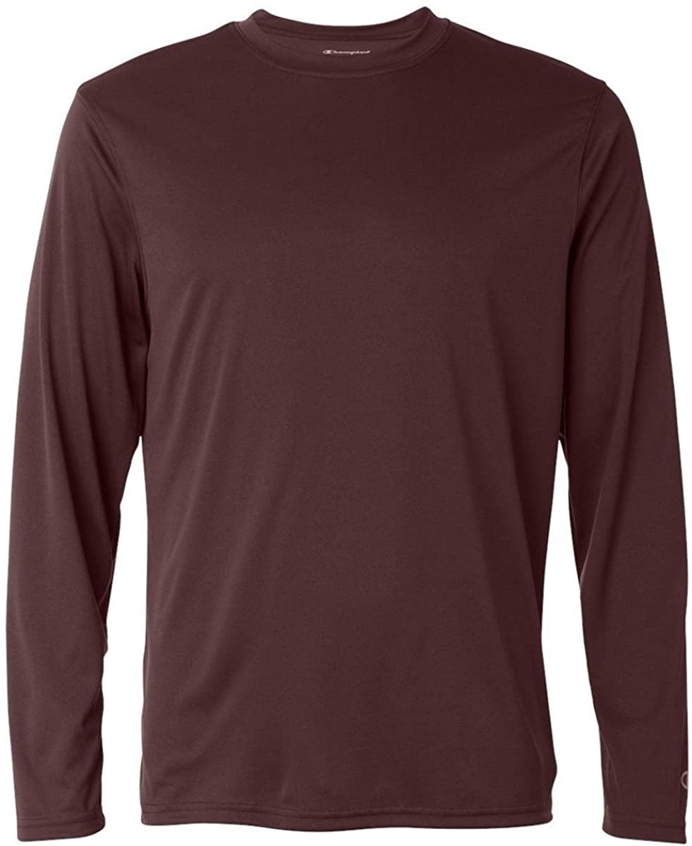 Champion Men's Long-Sleeve Double-Dry Performance T-Shirt