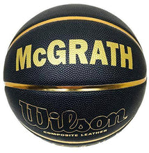 
                        
                          Load image into Gallery viewer, Customized Personalized Wilson NCAA Black and Gold Basketball Official Size 29.5" - JOY2ESpree
                        
                      