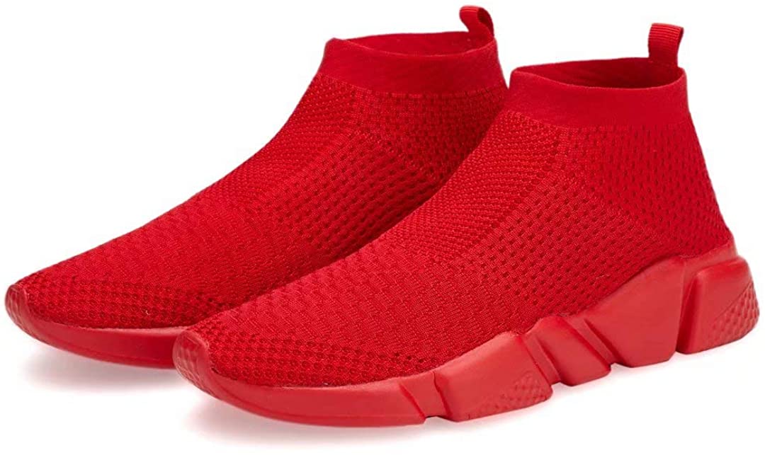 Voxge Men's and Women's Sock Sneakers Lightweight Breathable Athletic Running.