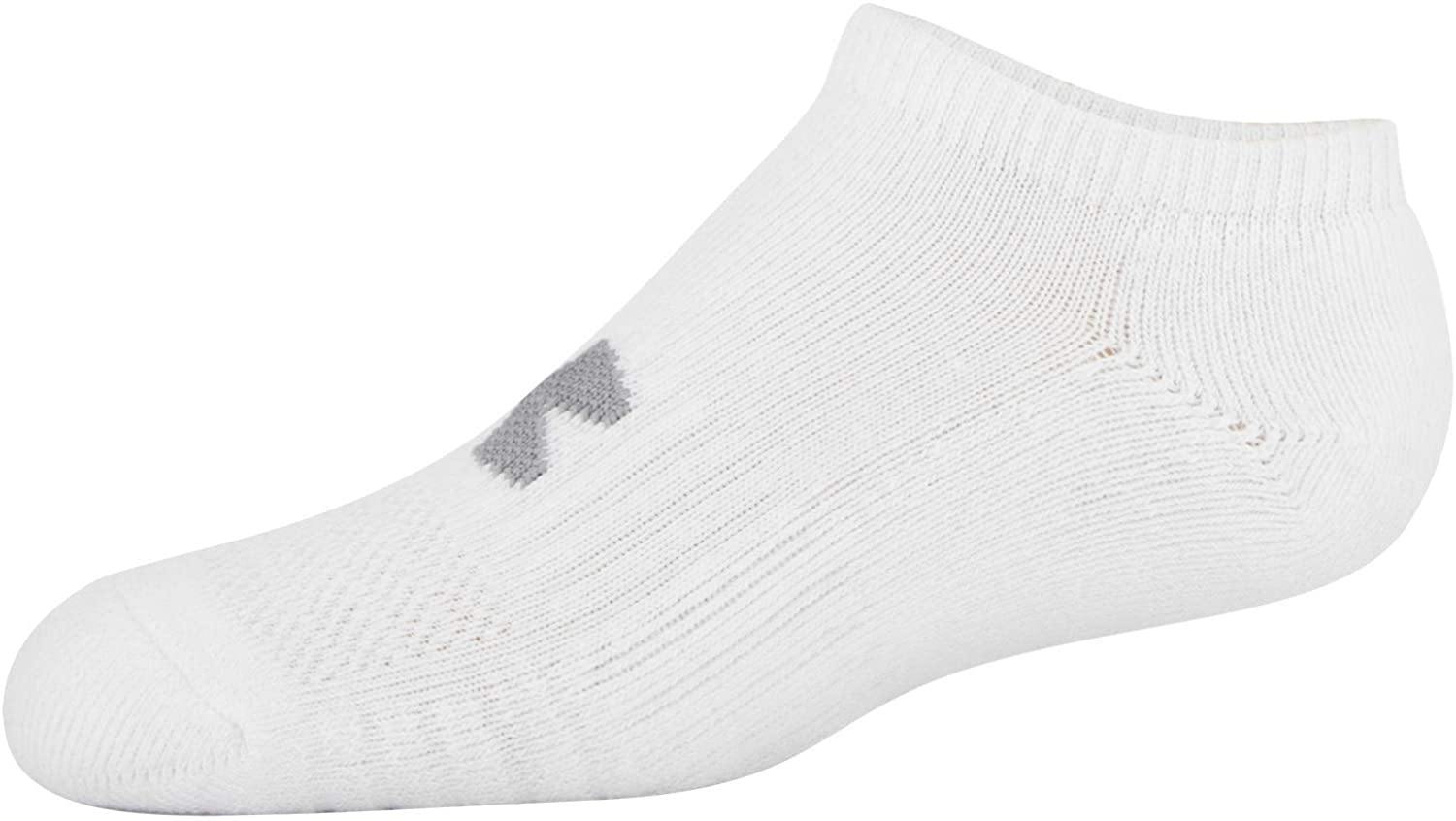 Under Armour Youth Cotton No Show Socks, 6-pairs - JOY2ESpree
