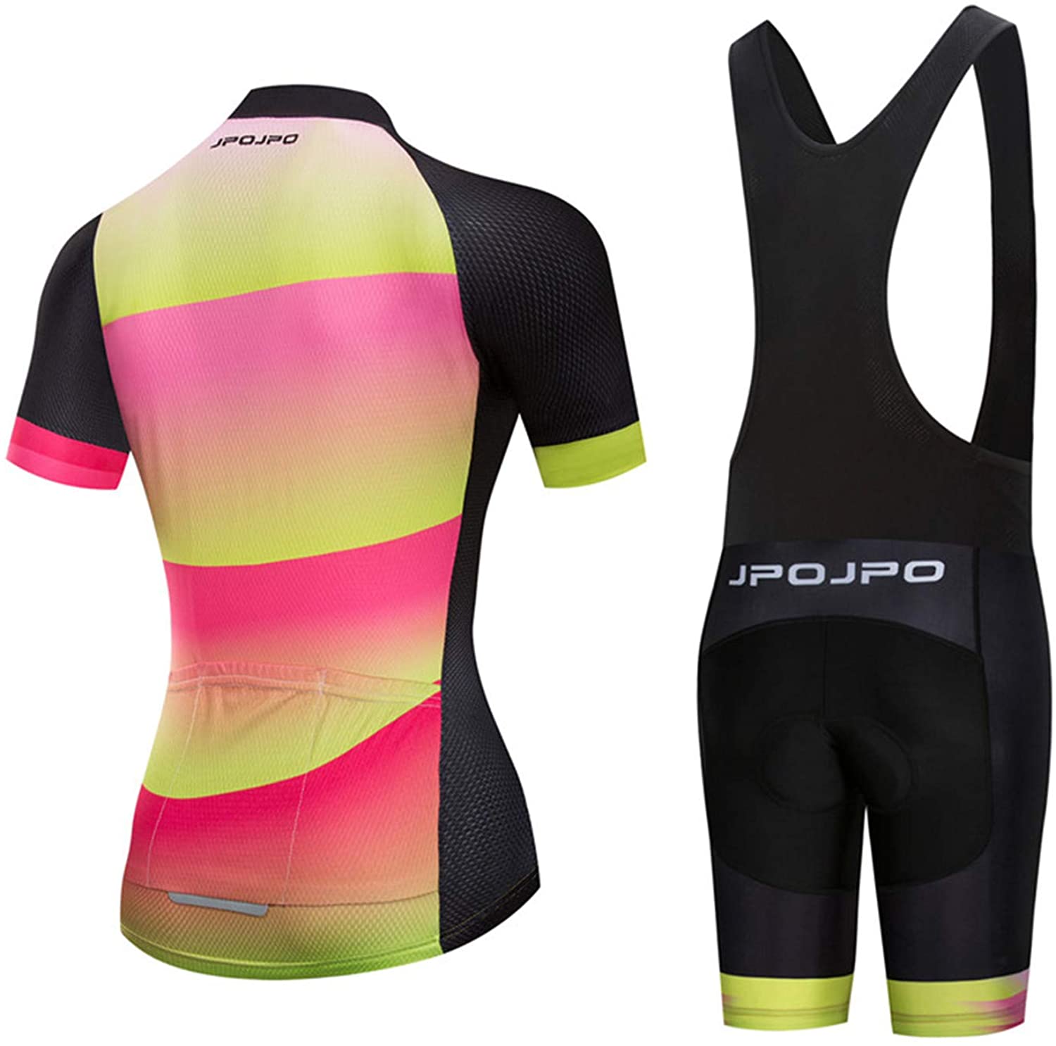 Women's Cycling Clothing Short Sleeve Bike Jersey Sets Bib Shorts Summer Cycling Sets Reflective