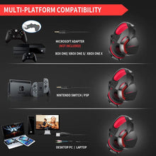 
                        
                          Cargar imagen en el visor de la galería, PS4 Gaming Headset with 7.1 Surround Sound, Xbox One Headset with Noise Canceling Mic &amp; LED Light - JOY2ESpree
                        
                      