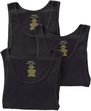 
                        
                          將圖片載入圖庫檢視器 Polo Ralph Lauren Classic Fit Ribbed Tank with Moisture Wicking 100% Cotton - 3 Pack
                        
                      