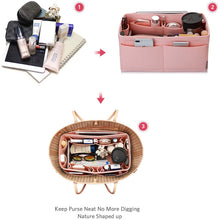 
                        
                          Cargar imagen en el visor de la galería, Felt Purse Organizer, Bag in Bag Organizer For Tote &amp; Handbag Speedy Neverfull, Medium Large Extra Large
                        
                      