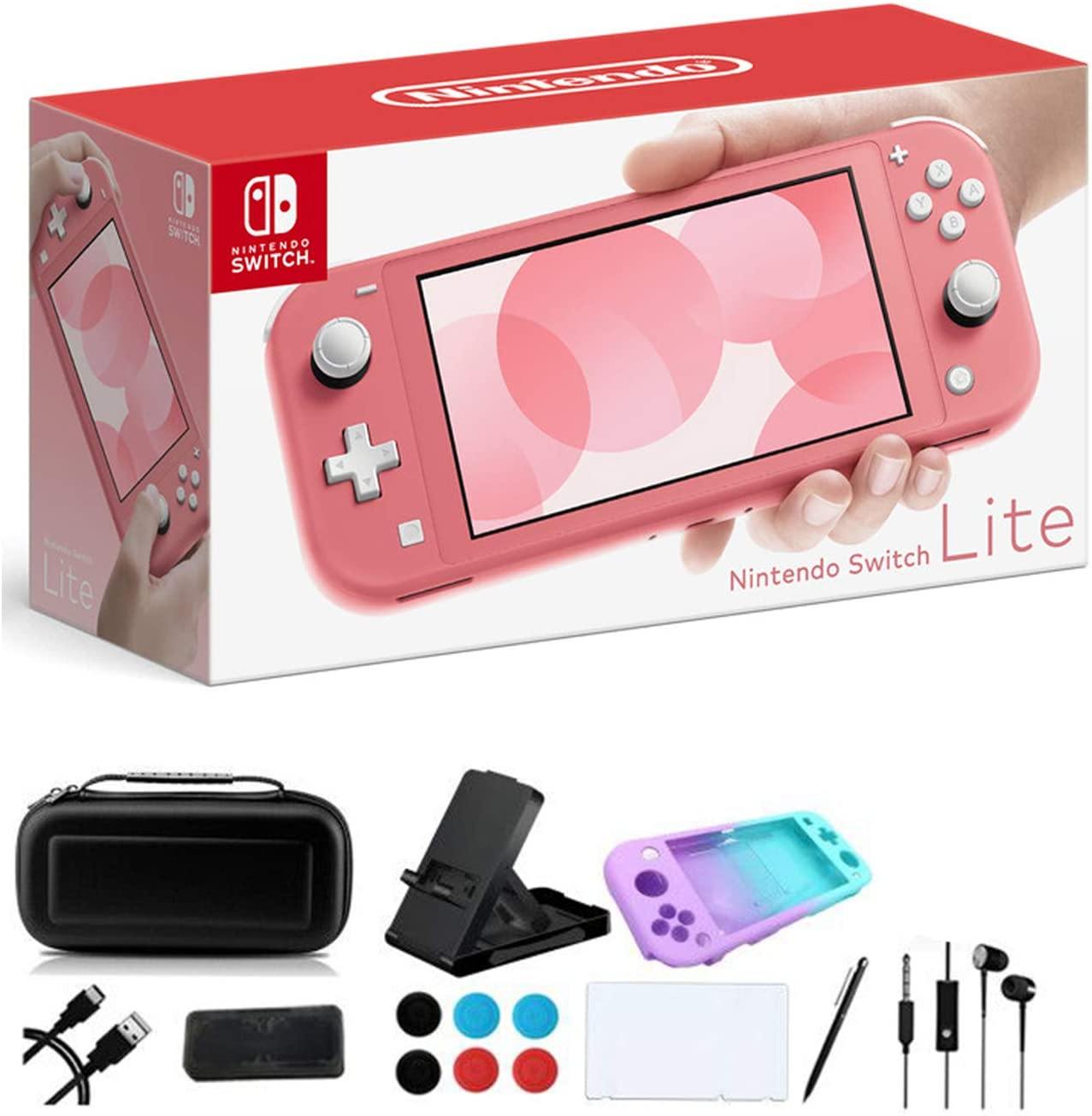Newest Nintendo Switch Lite - 5.5" Touchscreen Display, Built-in Plus Control Pad - JOY2ESpree
