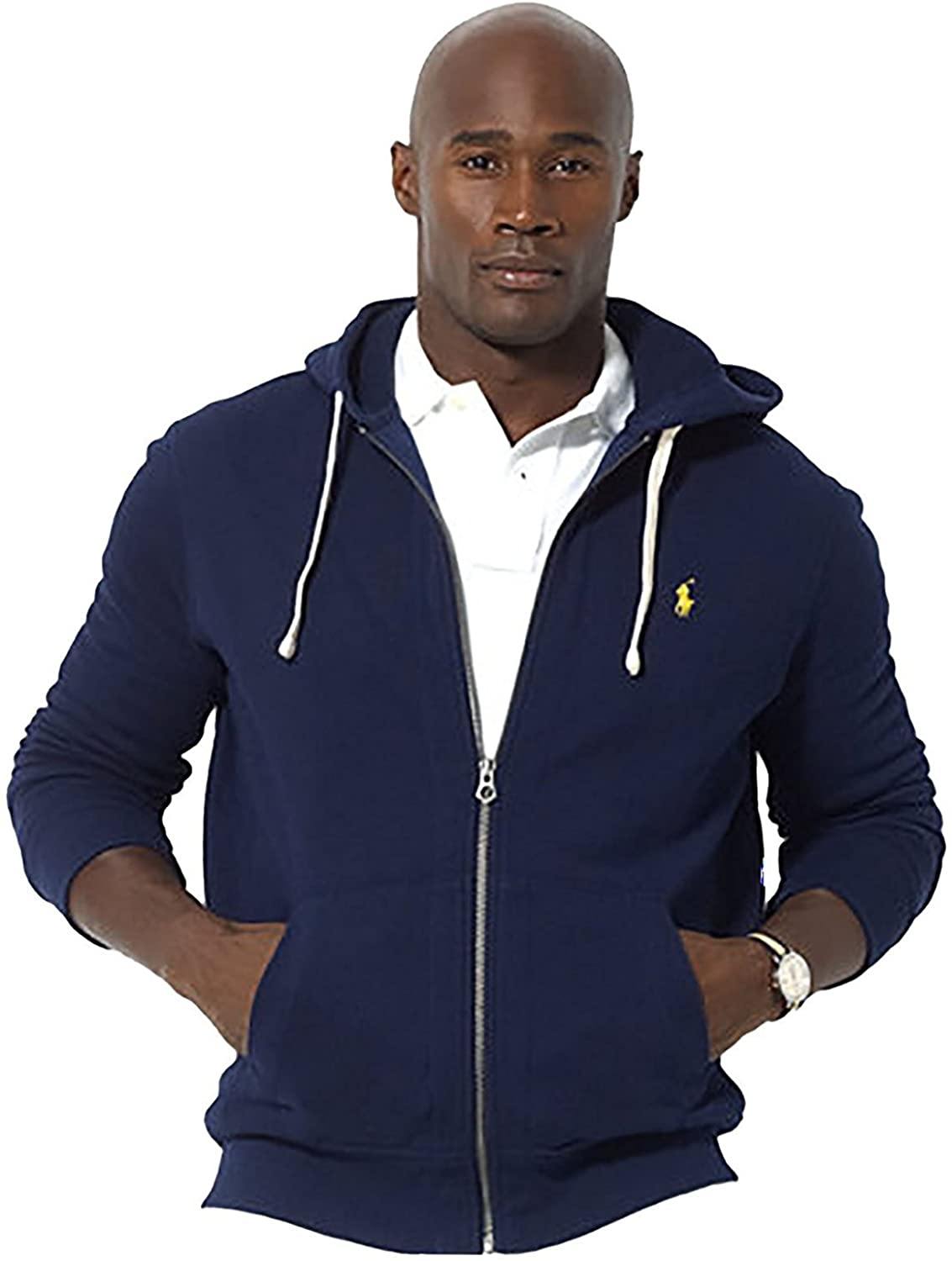 Ralph Lauren Polo Classic Full-Zip Fleece Hooded Sweatshirt