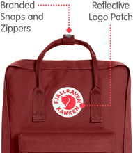 
                        
                          Load image into Gallery viewer, Fjallraven, Kanken Classic Backpack for Everyday, Ox Red
                        
                      