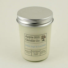 
                        
                          गैलरी व्यूवर में इमेज लोड करें, Handmade Natural Soy Candle - White Sage and Lavender (9 oz.)
                        
                      