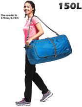 
                        
                          画像をギャラリービューアに読み込む, Gonex 150L Travel Duffel Bag Foldable Extra Large Duffle Bag XL Heavy Duty for Men Women for Luggage Shopping Gray
                        
                      