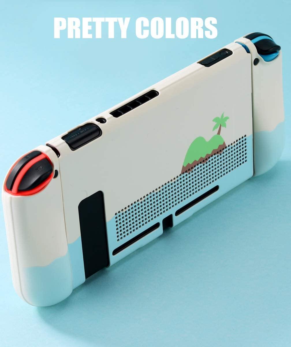UYIYE Case for Switch - Protective Hard Case for Switch- Dockable TPU Shell Cover for Handheld Video Game Controller - Case Cover for Switch - JOY2ESpree