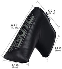 
                        
                          गैलरी व्यूवर में इमेज लोड करें, Big Teeth Golf Blade Putter Cover Head Covers Club Protector Magnetic Bar Closure USA Pattern for Scotty Cameron Taylormade Odyssey - JOY2ESpree
                        
                      