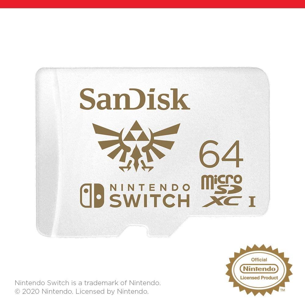 SanDisk 256GB microSDXC Card, Licensed for Nintendo Switch - SDSQXAO-256G-GNCZN - JOY2ESpree