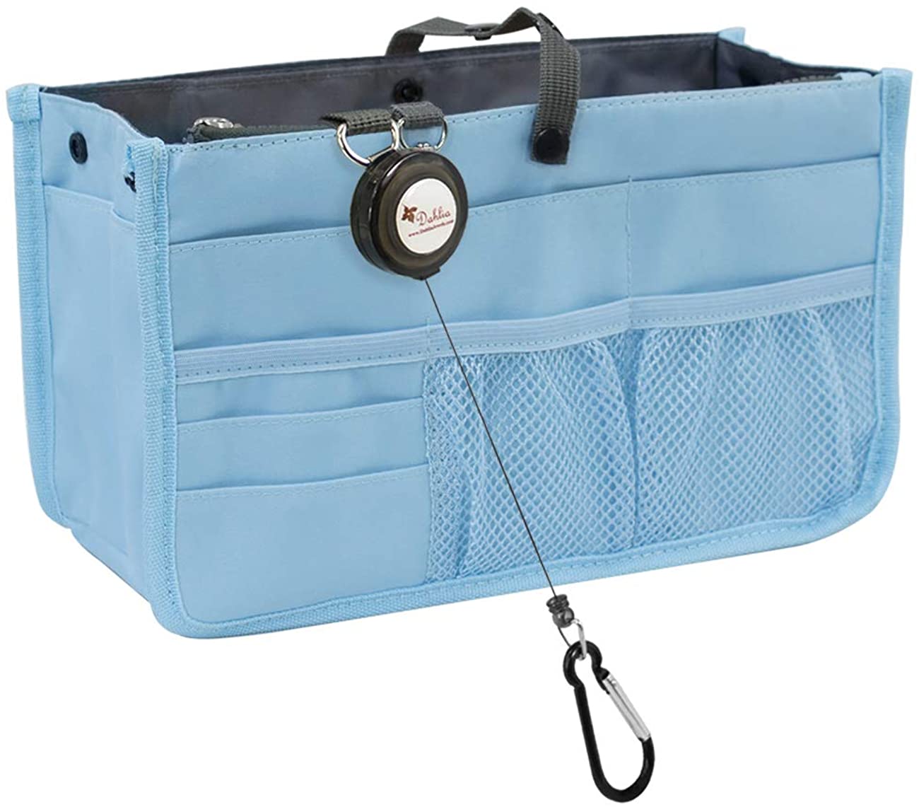 Dahlia's Patented Handbag Purse Organizer Insert - STURDY Flexible