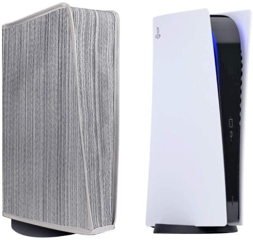 SHIYETA PS5 Dust Cover Soft Thick Cover Sleeve for Playstation 5 Console Digital Edition & Regular Edition - JOY2ESpree
