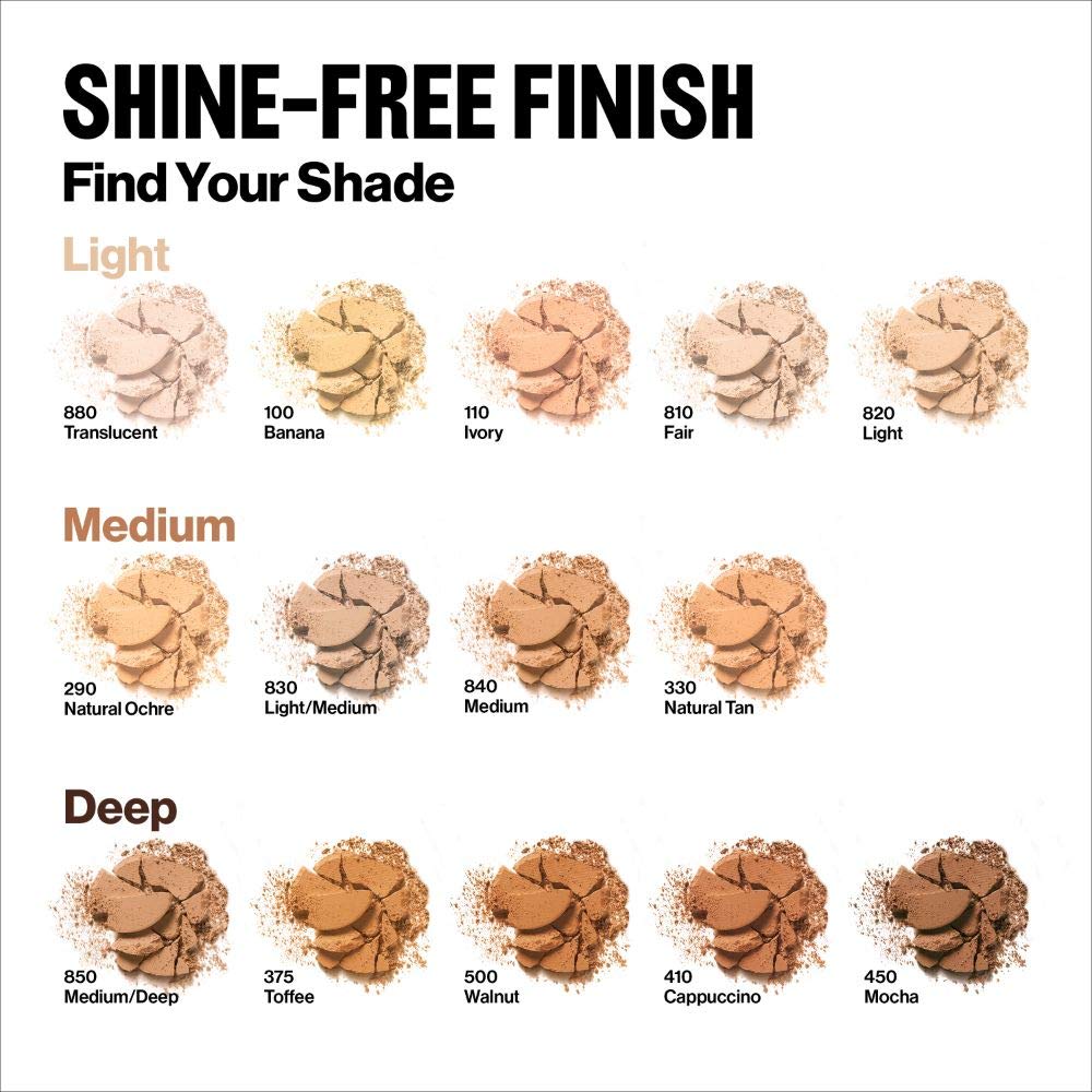 Revlon ColorStay Pressed Powder, Longwearing Oil Free, Fragrance Free, Noncomedogenic Face Makeup, Fair (810)