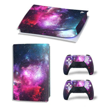 
                        
                          Cargar imagen en el visor de la galería, DOMILINA PS5 Skin Stickers, Full Body Vinyl Decal Cover for Playstation 5 Digital Edition Console &amp; Controllers - Colorful Galaxy - JOY2ESpree
                        
                      