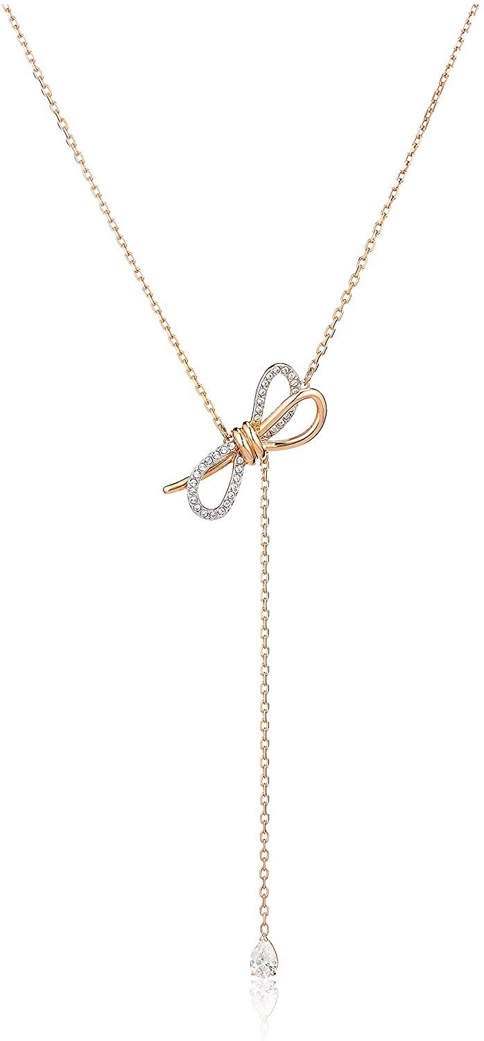 SWAROVSKI Women's Lifelong Bow Jewelry Collection, Clear Crystals - JOY2ESpree