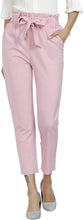 
                        
                          Load image into Gallery viewer, Freeprance Women's Pants Casual Trouser Paper Bag Pants Elastic Waist Slim Pockets
                        
                      