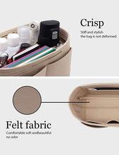 
                        
                          Cargar imagen en el visor de la galería, Felt Purse Organizer Insert Zipper Pocket with Two Removeable Bottle Holder
                        
                      
