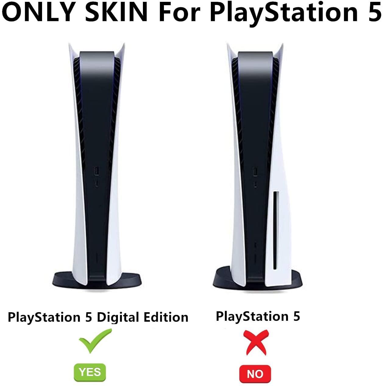 Ps5 Skin Sticker Vinyl Decal Cover for Playstation 5 Console Controllers (CD-ROM, Pink) - JOY2ESpree