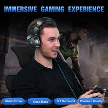 
                        
                          Cargar imagen en el visor de la galería, PS4 Gaming Headset with 7.1 Surround Sound, Xbox One Headset with Noise Canceling Mic &amp; LED Light - JOY2ESpree
                        
                      