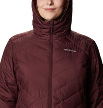 
                        
                          Load image into Gallery viewer, Columbia Womens Heavenly Long Hooded Jacket
                        
                      