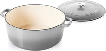
                        
                          Cargar imagen en el visor de la galería, Cuisinart Cast Iron Casserole, Terracotta Orange, 7-Quart - JOY2ESpree
                        
                      
