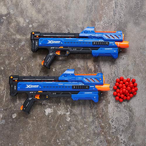 X-Shot Chaos Orbit Dart Ball Blaster (100 Rounds) - Double Blaster Pack