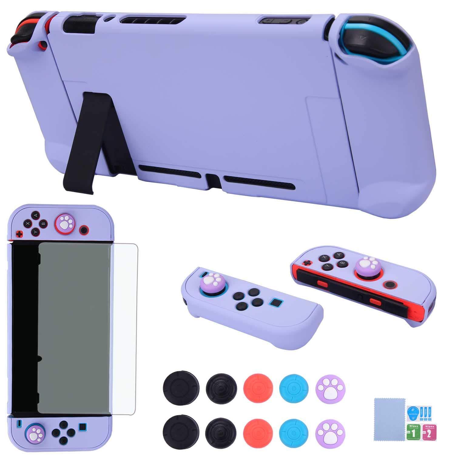 Dockable Case for Nintendo Switch - COMCOOL 3 in 1 Protective Cover Case for Nintendo Switch and Joy-Con Controller - JOY2ESpree