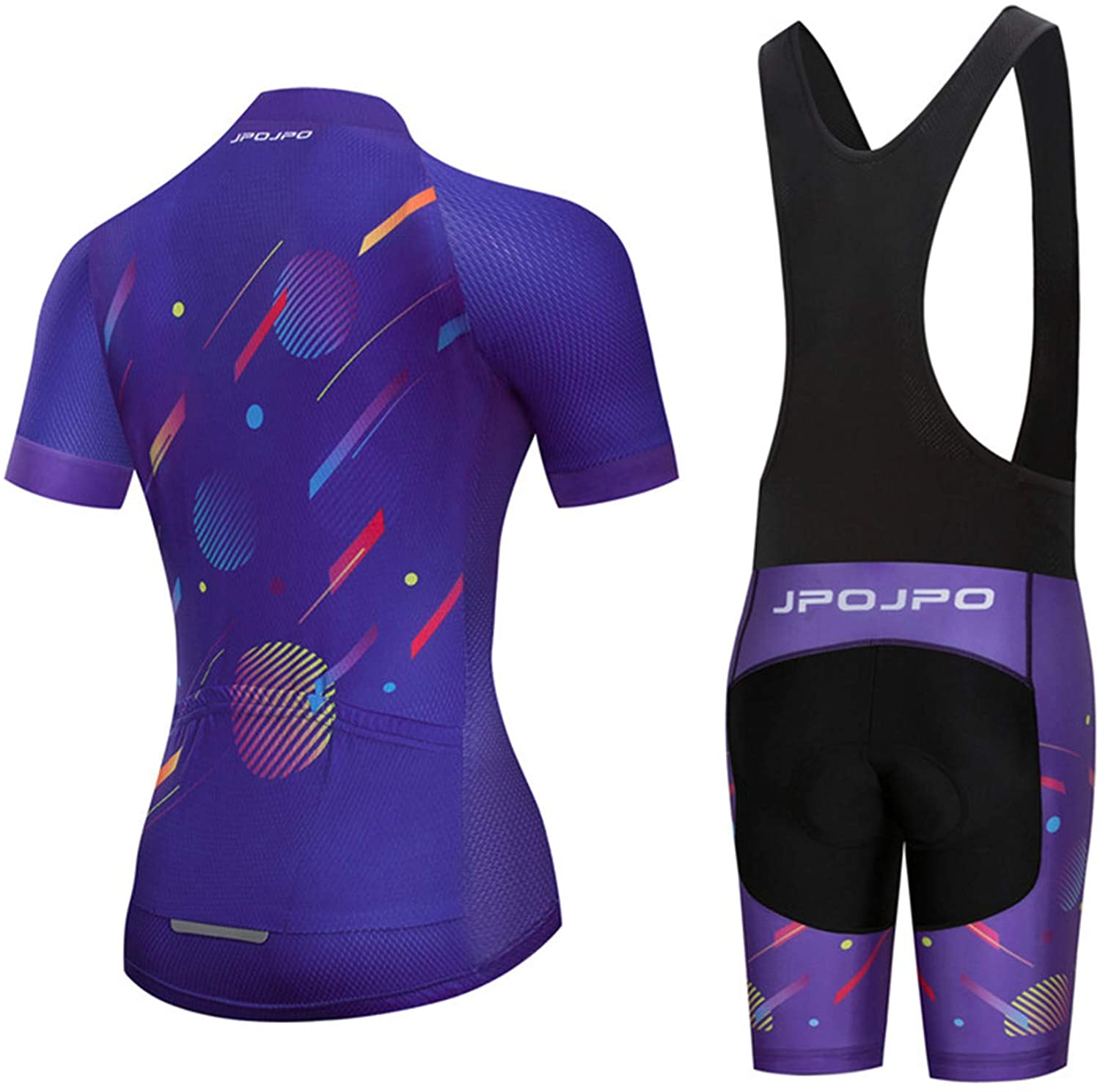 Women's Cycling Clothing Short Sleeve Bike Jersey Sets Bib Shorts Summer Cycling Sets Reflective