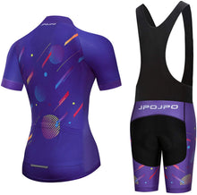 
                        
                          Muat gambar ke penampil Galeri, Women's Cycling Clothing Short Sleeve Bike Jersey Sets Bib Shorts Summer Cycling Sets Reflective
                        
                      