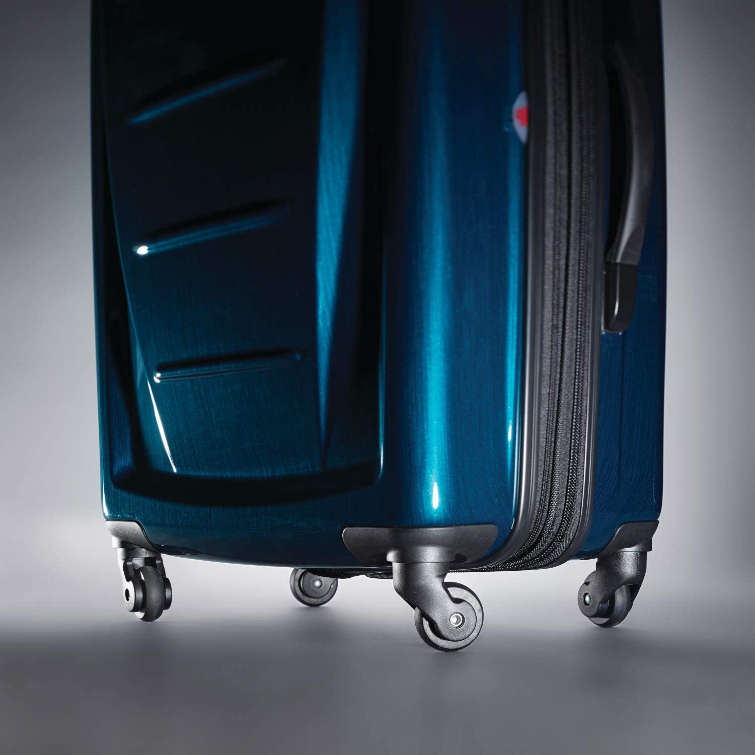 Samsonite Winfield 2 Hardside Expandable Luggage with Spinner Wheels, Charcoal, Checked-Large 28-Inch